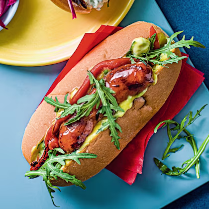 Chorizo Dogs with Chilli Aioli