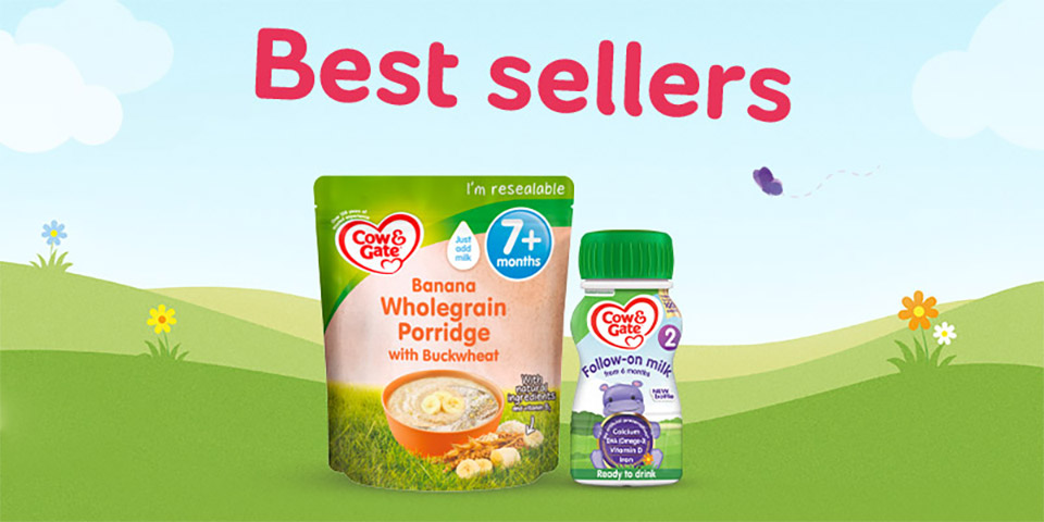 Cow & Gate - Best Sellers