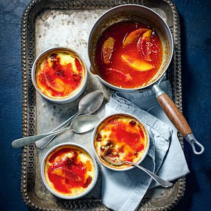 Choc-orange Rice Puds