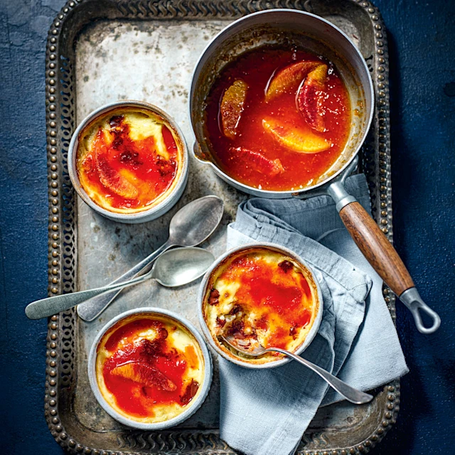 Choc-orange Rice Puds