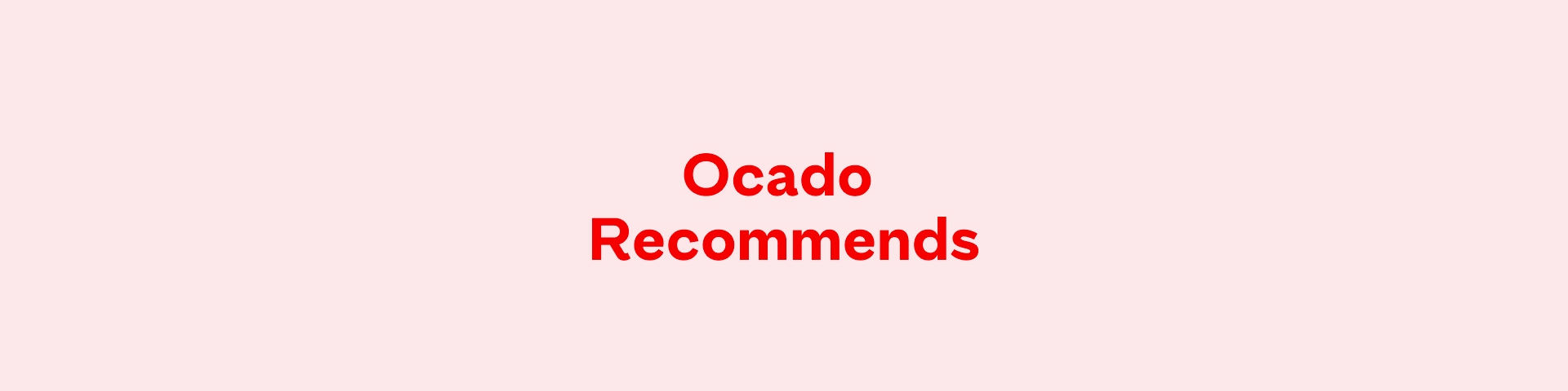 Ocado Recommends