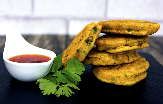 Sweetcorn & Coriander Fritters - Gluten Free