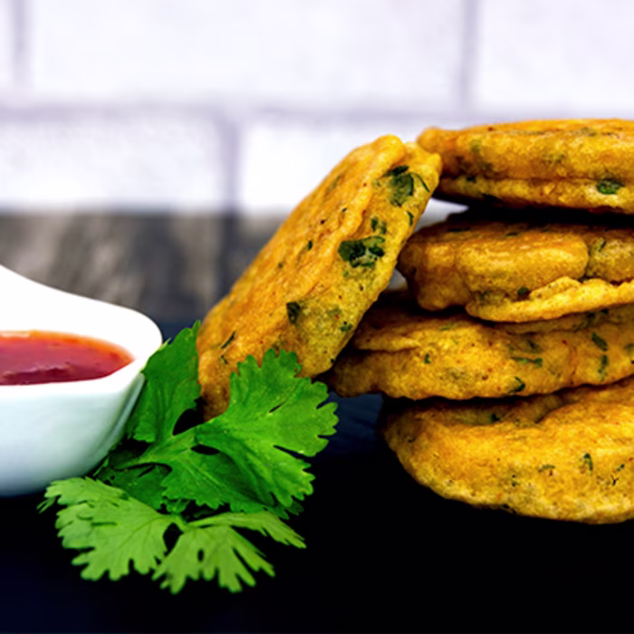 Sweetcorn & Coriander Fritters - Gluten Free