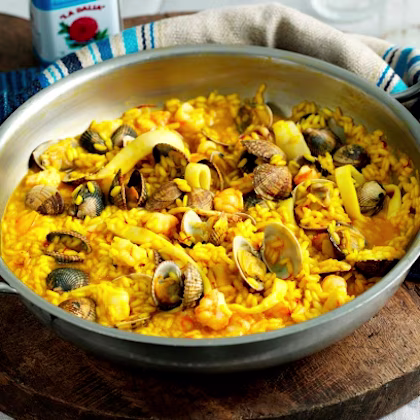 Seafood Paella