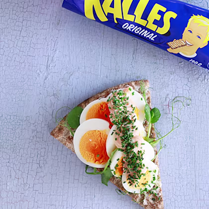 Egg & Kalles Kaviar Sandwich