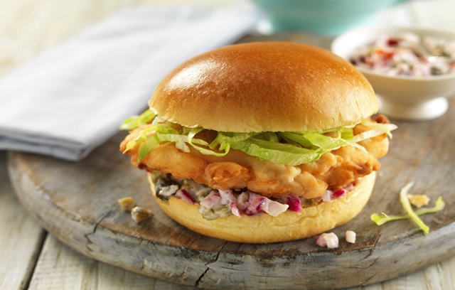 St Pierre Brioche & Buttermilk Chicken Burgers with Spicy Mayo