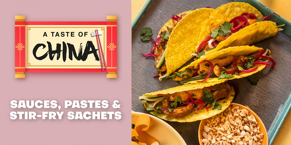 A Taste Of China - Sauces, Pastes & Stir-Fry Sachets