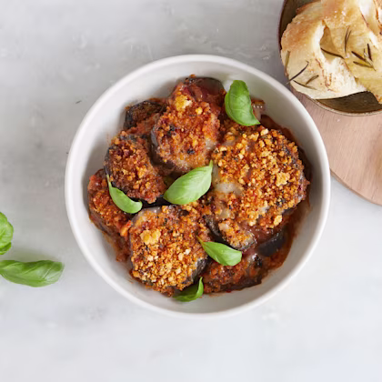 Aubergine Parmigiana