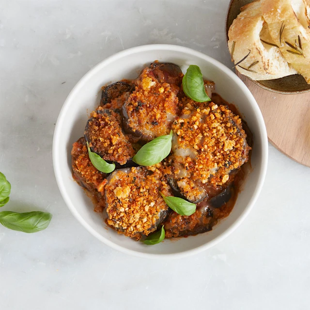 Aubergine Parmigiana