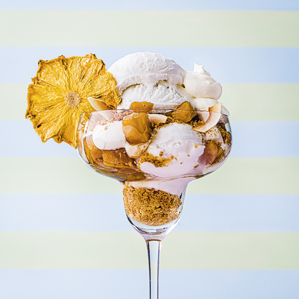 Piña Colada Sundae