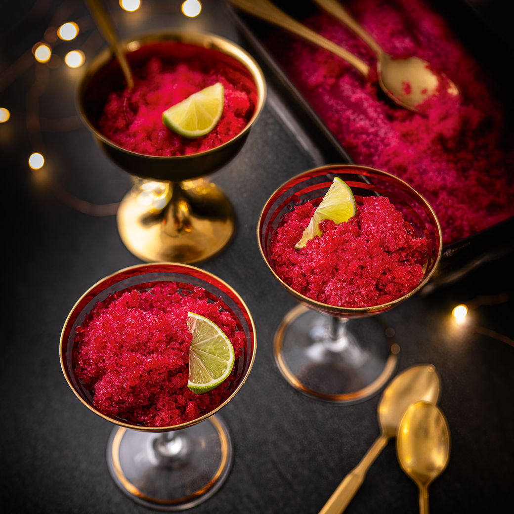 Cranberry Granita