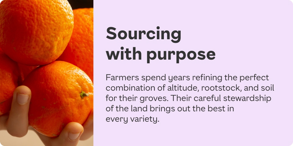 Sourcing with purpose