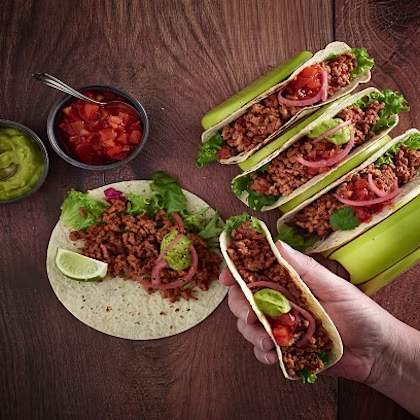 Moving Mountains Soft Shell Mince Tacos