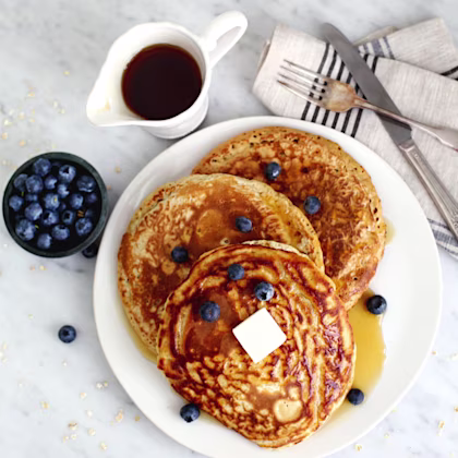 Apple and Oat Pancakes
