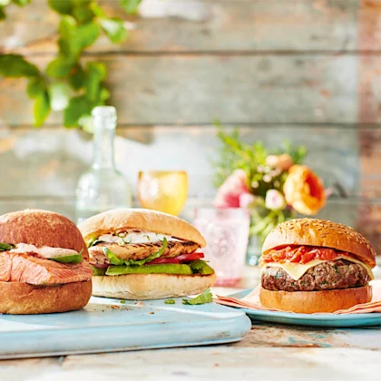 Piri Piri chicken burger with lime mayo & avocado