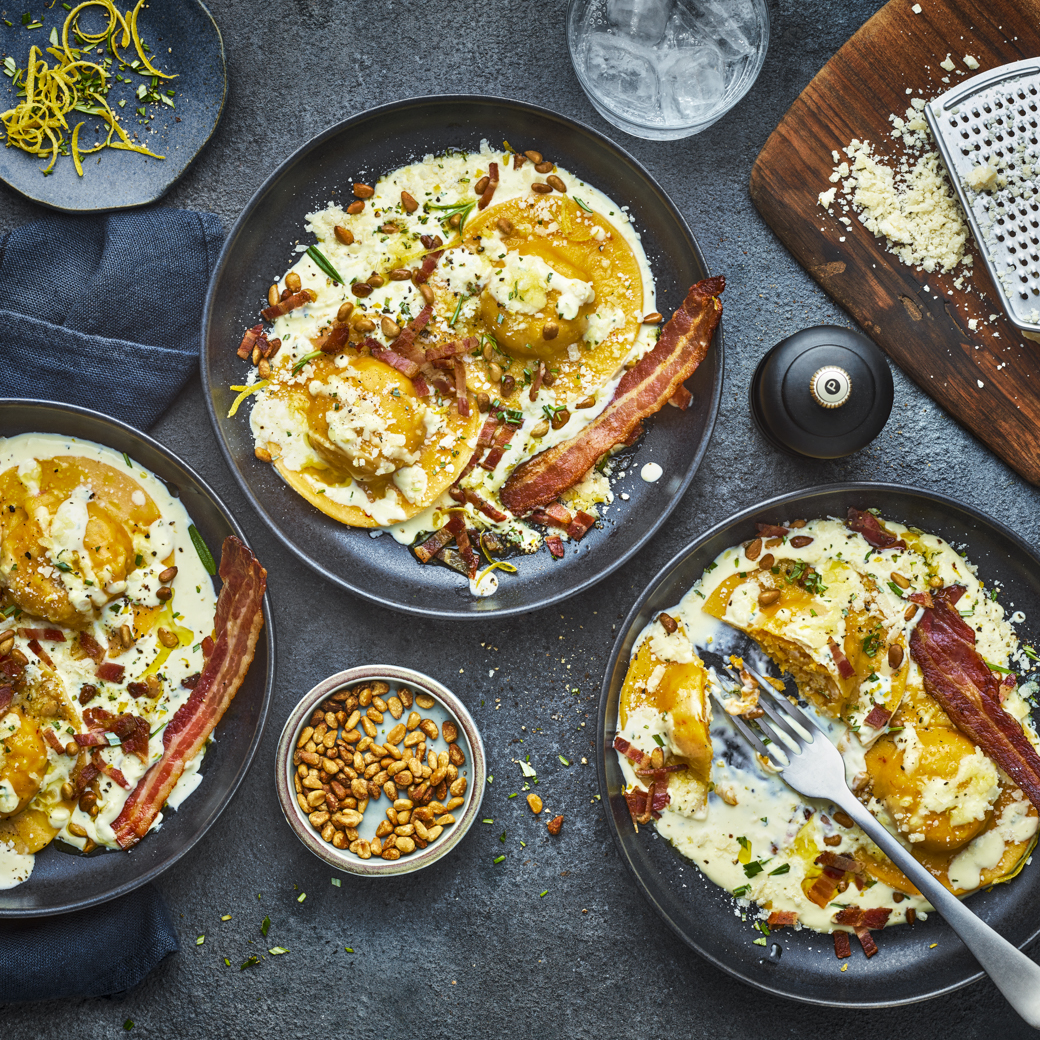 Butternut Squash Raviolo