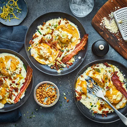 Butternut Squash Raviolo