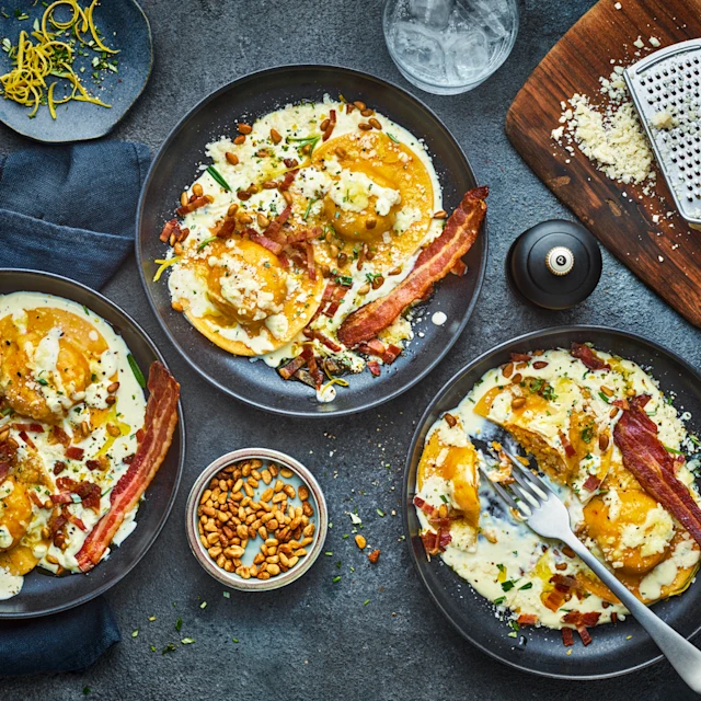 Butternut Squash Raviolo
