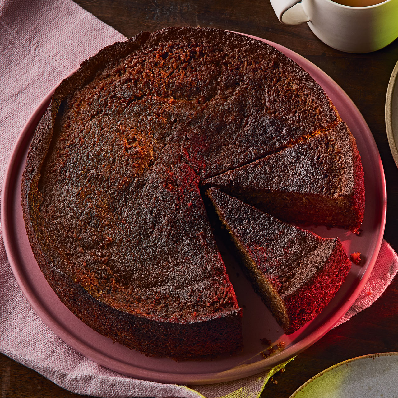 Black Cake with Guinness and Nuts