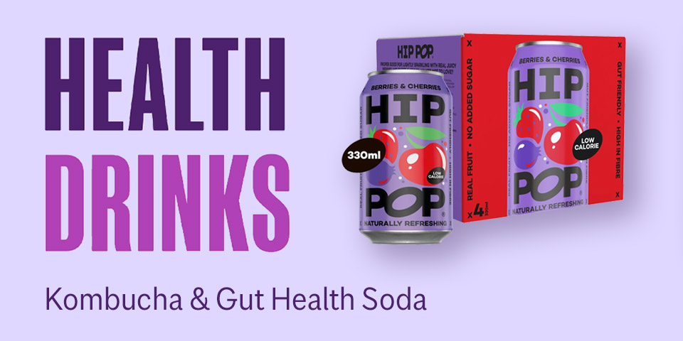 Health Drinks - Kombucha & Gut Health Soda