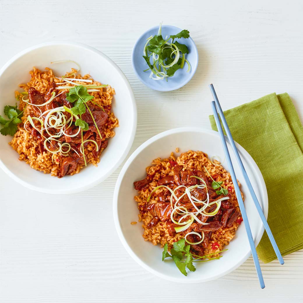 Korean-Inspired Beef Stir-Fry