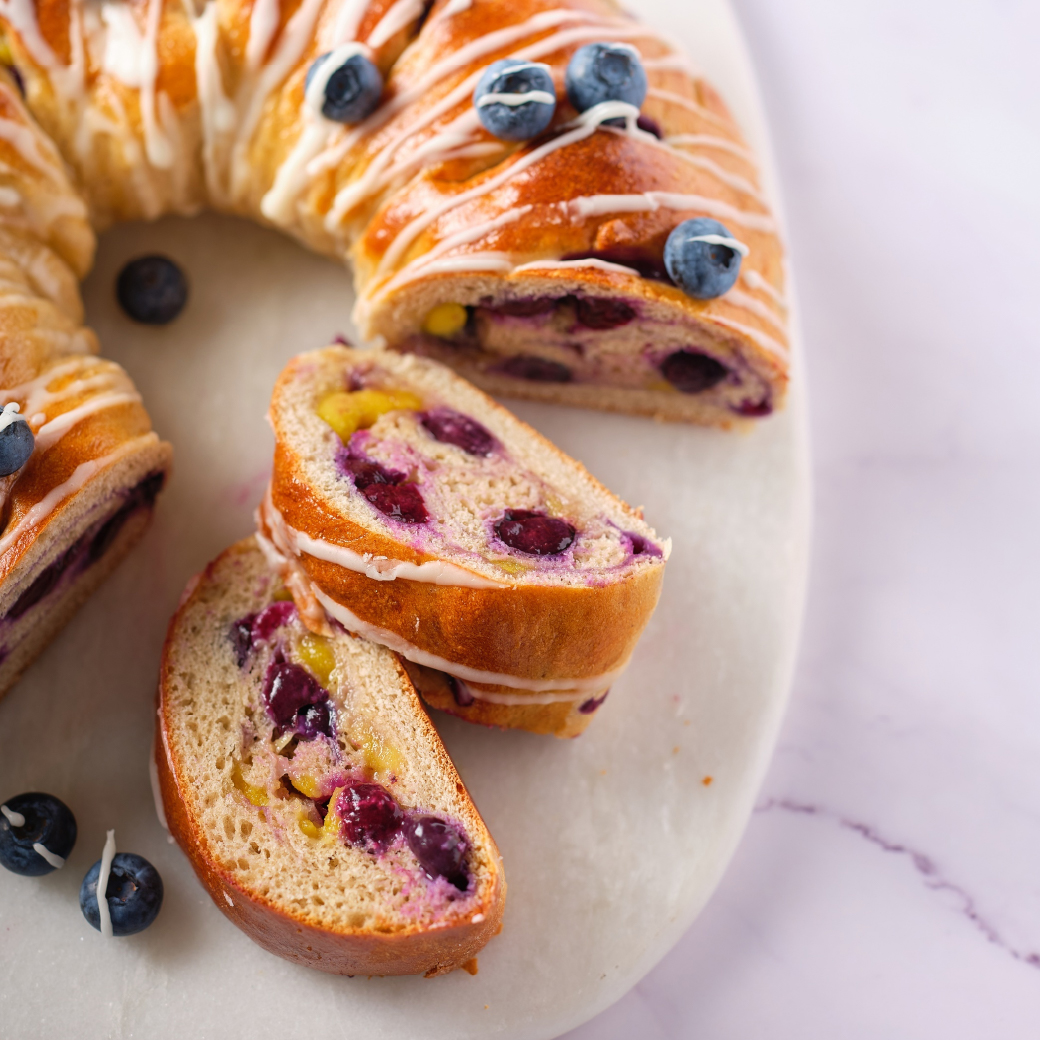 Steal the Show Blueberry Stollen