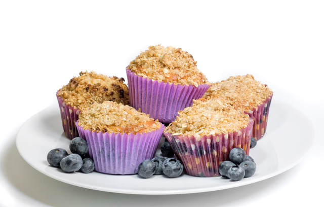 Blueberry Crumble Muffins