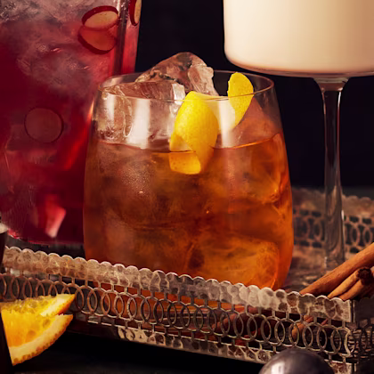 Smoky Old Fashioned