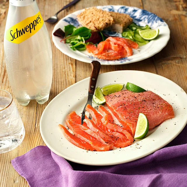 Gin & Tonic Cured Salmon
