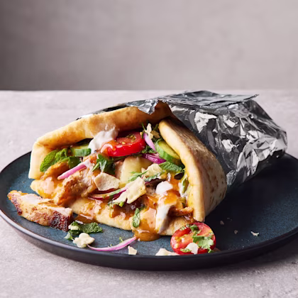 Curried Chicken Wrap