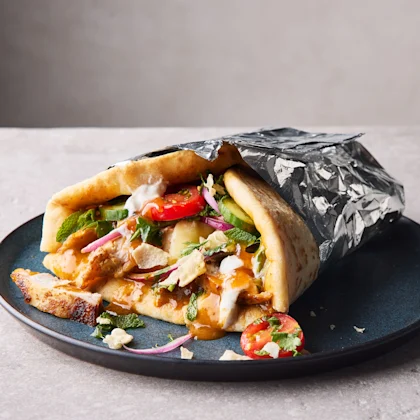 Curried Chicken Wrap