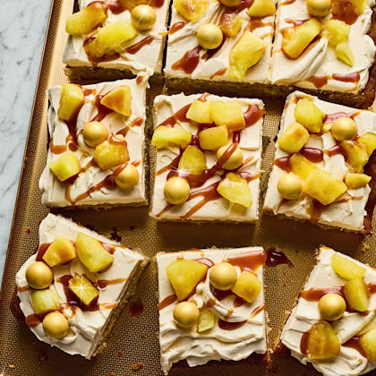 Toffee Apple Sheet Cake
