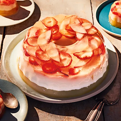 Coconut, Mango and Peach Jelly