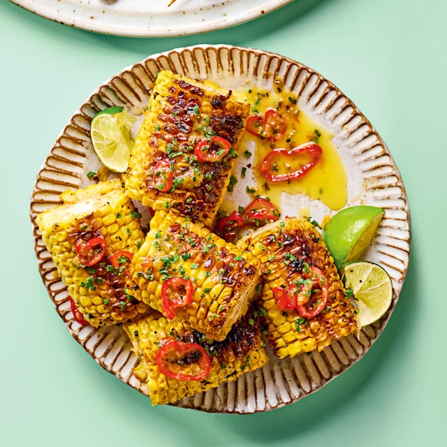 Corn-on-the-Cob With Chilli Butter