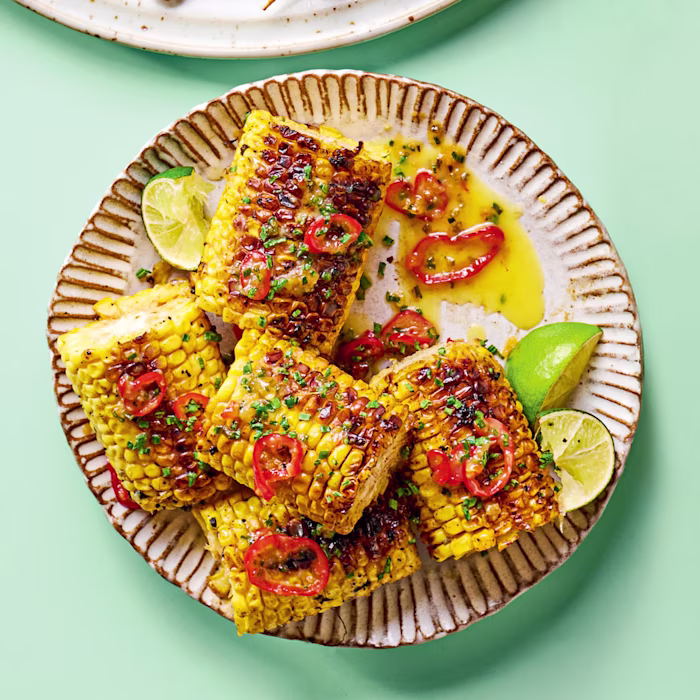 Corn-on-the-Cob With Chilli Butter