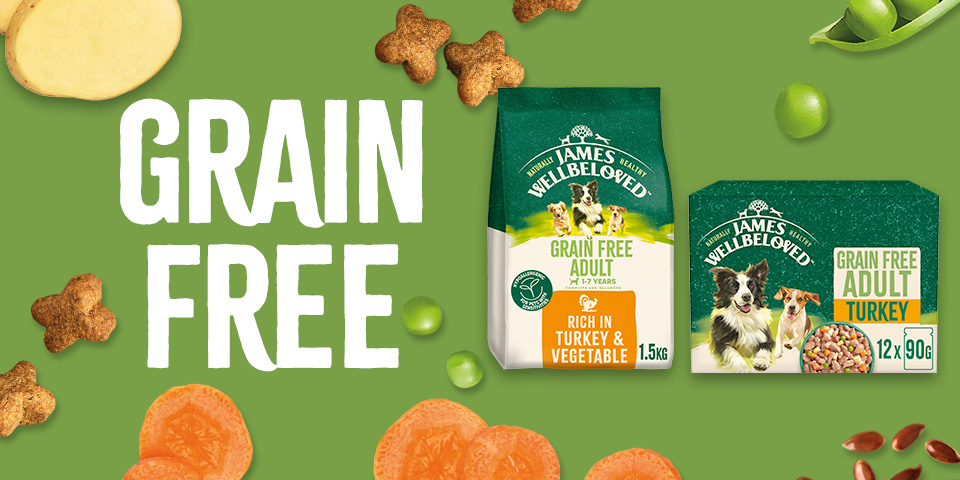 James Wellbeloved Grain Free - Easy to digest for dogs with grain sensitivities