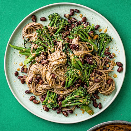 Black Bean, Broccoli and Sesame Spicy Noodles
