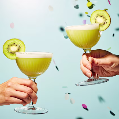 Kiwi Sour Cocktail