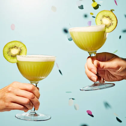 Kiwi Sour Cocktail