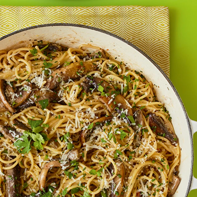 One-Pot Mushroom Pasta