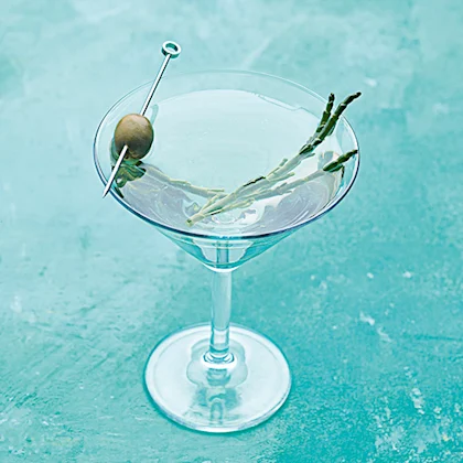 Gin and Samphire Rockpool Martini