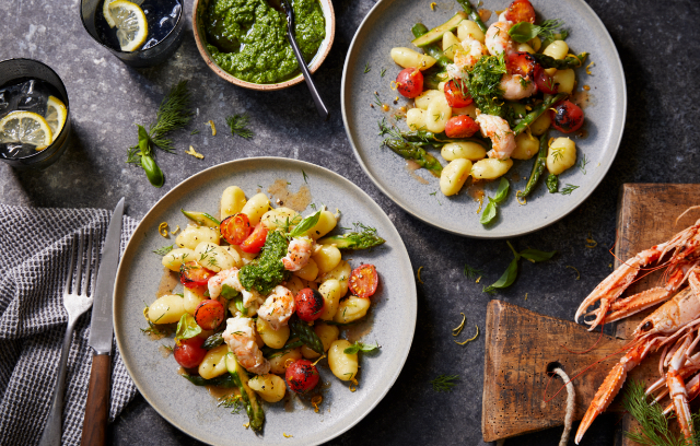 Langoustine Asparagus Gnocchi