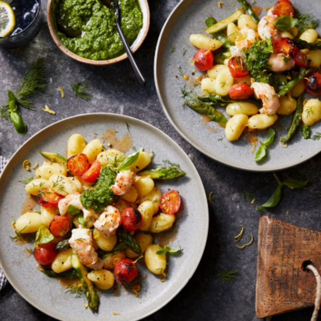 Langoustine Asparagus Gnocchi