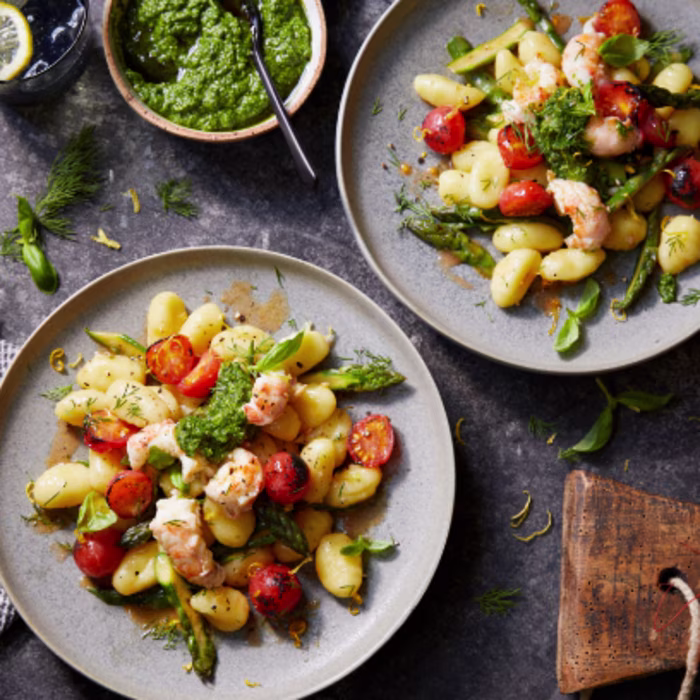 Langoustine Asparagus Gnocchi