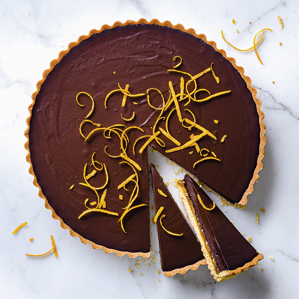 3-Step Chocolate Orange Tart