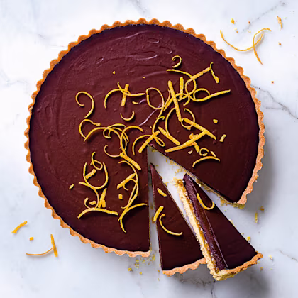 3-Step Chocolate Orange Tart