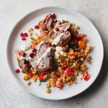 Lamb Chops with Veg Couscous
