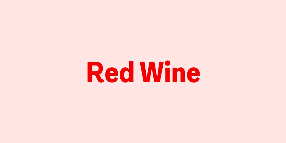 Red Wine