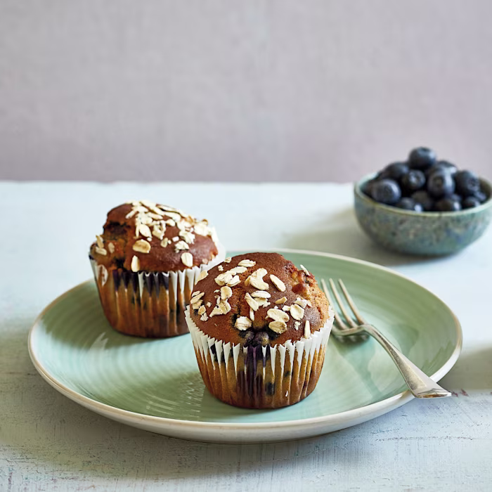 Blueberry & Banana Muffins
