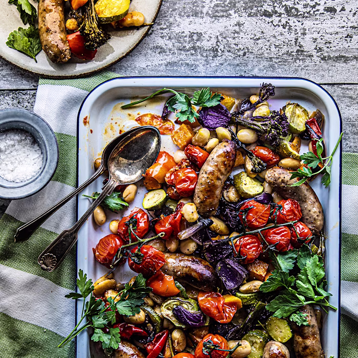 Sausage Traybake
